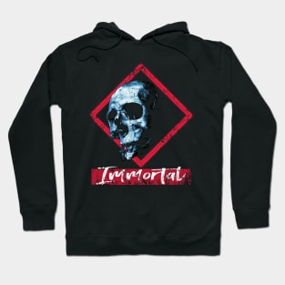 Vintage looking Skull Hoodie